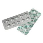 Recharge chlore libre DPD1 50 pilules pour kit analyse TKPP