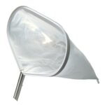 Epuisette de fond GAMME PRO avec renfort alu-racloir