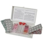 Trousse d'analyse cl et ph pilules