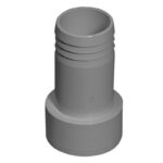 Raccord cannelé droit fixe RC28, 50 x 45