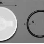 Couvercle + joint / Boîtier BC84,  blanc les 2