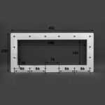 Bride de skimmer Hayward SP1085 avec deux joints