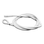 Sandow Ø6 mm cabiclic / boucle lg 1.50 m - blanc