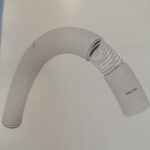 Tuyau PVC Pression  flexible semi-rigide  blanc diam 50