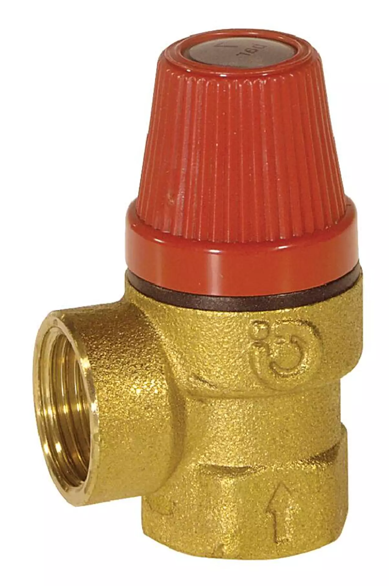 C01186 Soupape de sécurité 1/2" 3 bar NF CALEFFI – Image 1